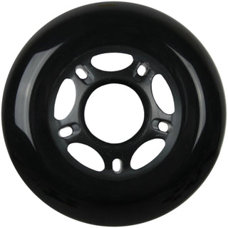 Player's Choice Outdoor Inline Skate Wheels - 72mm 89A Black (8-Pack)