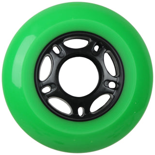 Player's Choice Outdoor Inline Skate Wheels - 76mm 89A Green (Single)
