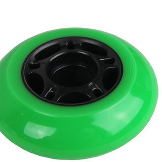 Player's Choice Outdoor Inline Skate Wheels - 80mm 89A Green (Single)
