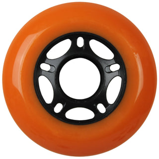Player's Choice Outdoor Inline Skate Wheels - 76mm 89A Orange (Single)