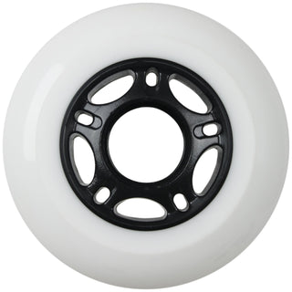 Player's Choice Outdoor Inline Skate Wheels - 80mm 89A White (Single)