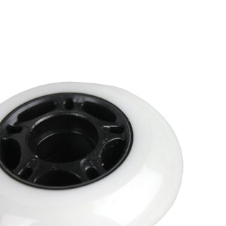 Player's Choice Outdoor Inline Skate Wheels - 76mm 89A White (Single)