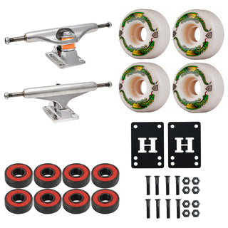 Independent Skateboard Trucks 144 (8.25")Powell Dragon Formula 52mmx31mm Package