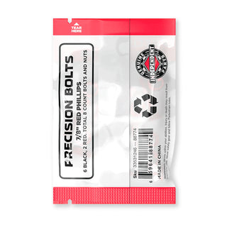 Independent Hardware 7/8" Phillips Black/Red
