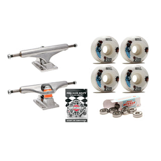 Upgrade Your Skateboard Premium Parts Package - Independent Trucks, Sml Wheels, Andale Bearings
