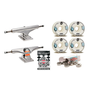 Upgrade Your Skateboard Premium Parts Package - Independent Trucks, Sml Wheels, Andale Bearings