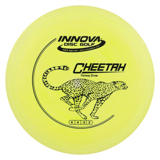 Innova Disc Golf DX Cheetah Fairway Driver 6/4/-2/2 Yellow/Black 169 grams