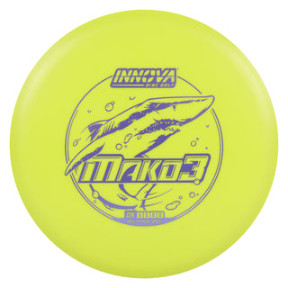Innova Disc Golf DX Mako3 Midrange Disc 5/5/0/0 Yellow/Lavender 168 grams