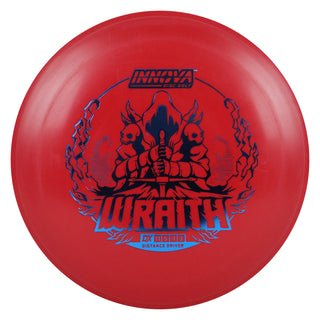 Innova Disc Golf DX Wraith Distance Driver 11/5/-1/3 Red/Blue Holo 175 grams