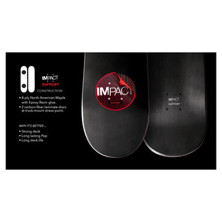 Almost Skateboard Deck Max Knock Out Rings Impact 8.0" x 31.7"