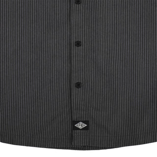Independent Trucks Shirt Free On The Streets Button Up Ash/Black Stripes