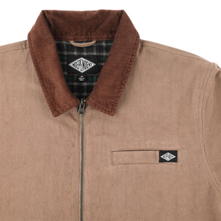 Independent Trucks Coat Free On The Streets Work Jacket Dark Sand