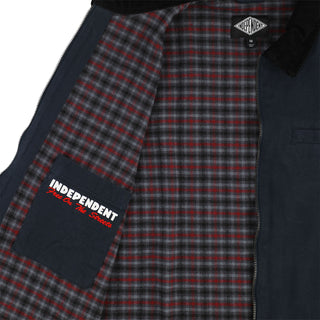 Independent Trucks Coat Free On The Streets Work Jacket Navy