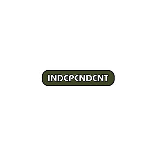Independent Trucks Skateboard Sticker B/C Groundwork Green 4" x .75"