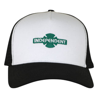 Independent Trucks Hat OGBC Legacy Cross Snapback White/Dark Green