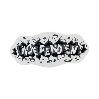 Independent Trucks Skateboard Sticker Outbreak White/Black 6" x 2.75"