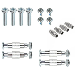Replacement Inline Skate Axle and Spacers Kit - 36mm