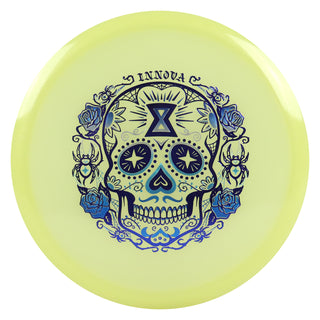 Innova Disc Golf Halloween 2026 Proto Glow Champion Arachnid Blue Metallic 175 grams