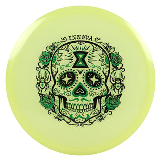 Innova Disc Golf Halloween 2026 Proto Glow Champion Arachnid Green Shimmer 174 grams