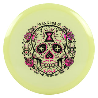 Innova Disc Golf Halloween 2026 Proto Glow Champion Arachnid Magenta Shatter 180 grams