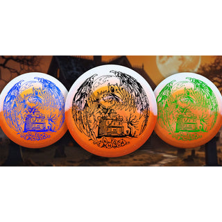Innova Disc Golf Halloween 2025 Duo Blend Roc3 Midrange 5/4/0/3 Orange White/Black 180 grams