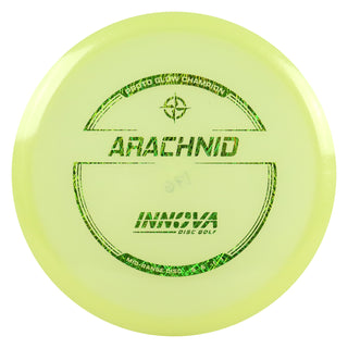 Innova Disc Golf Proto Glow Champion Arachnid Midrange 5/6/-1/1 Green Scratch 176 grams