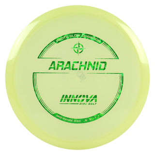 Innova Disc Golf Proto Glow Champion Arachnid Midrange 5/6/-1/1 Green Shatter 180 grams
