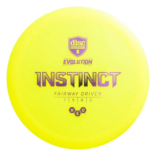 Discmania Disc Golf Instinct Fairway Driver Yellow Neo 173-176