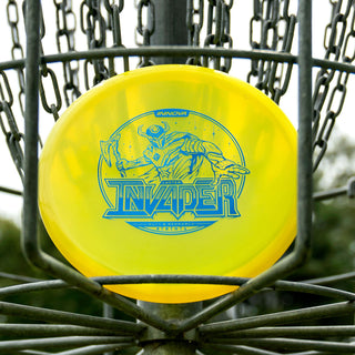 Innova Disc Golf Champion Luster Invader Putting Disc 3/2/0/1 Yellow/Gold 169 grams