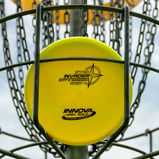 Innova Disc Golf Star Invader Putting Disc 3/2/0/1 White/Blue Shatter 167 grams