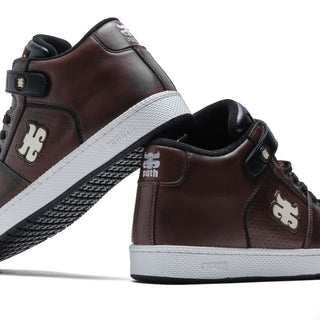 Ipath Skateboard Shoes Grasshopper Brown Leather