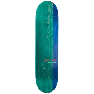 Jacuzzi Skateboard Deck Burnt Rubber Jet Ski 8.25" x 31.3"
