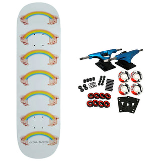 Jacuzzi Skateboard Complete Rainbow Hands 7.75" x 31.3"