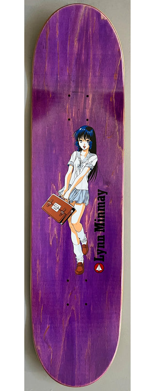JK Industries Skateboard Deck Lynn Minmay Screened 8.25" x 32.25"