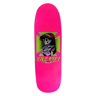 JK Industries Skateboard Deck Dream Hawk Pink 9.5" x 31.75" Hook Ups