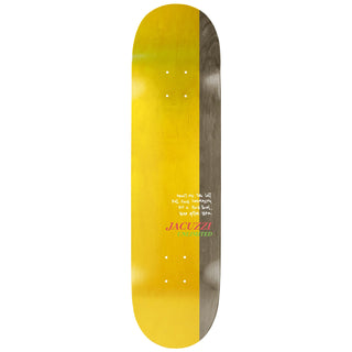 Jacuzzi Skateboard Deck 500 Years Black Holographic 8.5" x 32.2"