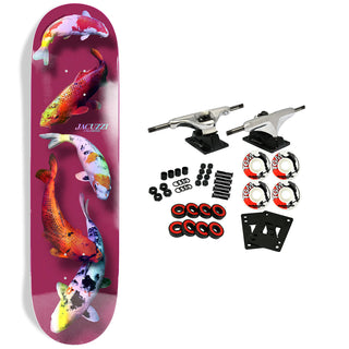 Jacuzzi Skateboard Complete 500 Years Rose Holographic 8.25" x 32"
