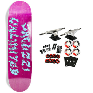 Jacuzzi Skateboard Complete Ice Font Jet Ski Pink 8.5" x 31.5"