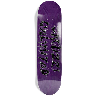 Jacuzzi Skateboard Deck Ice Font Jet Ski Purple 8.25" x 31.3"