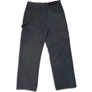 Jacuzzi Unlimited Skateboards Pants Double Knee Carpenter Black