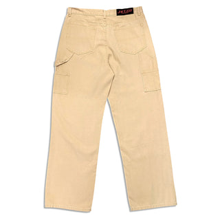 Jacuzzi Unlimited Skateboards Pants Double Knee Carpenter Tan