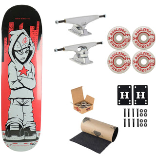 Jacuzzi Premium Skateboard Complete Jourdy Sherman Barletta 408 Right 8.5" Ft. Krux/Spitfire/Independent