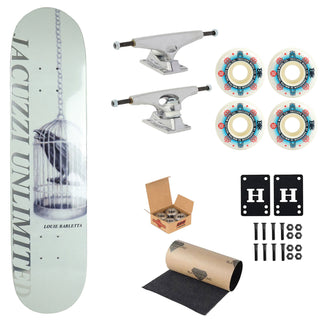 Jacuzzi Premium Skateboard Complete Louie Barletta Bird Cage 7.5" Ft. Krux/Triclops/Independent