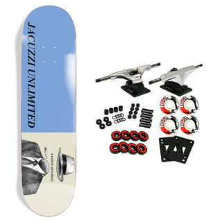 Jacuzzi Skateboard Complete Zander Mitchell Fedora Light Blue 8.125" x 32"