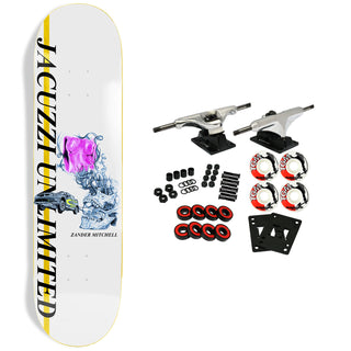 Jacuzzi Skateboard Complete Zander Race Car 8.125" x 32"