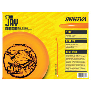 Innova Disc Golf Star Jay Midrange Disc 5/4/0/1 Pink/Indigo 176 grams