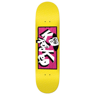 Krooked Skateboard Deck Incognito Embossed 8.25" x 32"