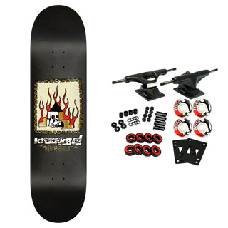 Krooked Skateboard Complete Worrest Chain Frame 8.3" x 31.9"