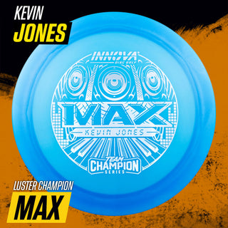 Innova Disc Golf Team Champion Series Kevin Jones Luster Champion Max 11/3/0/5 Orange/Jellybean 173 grams