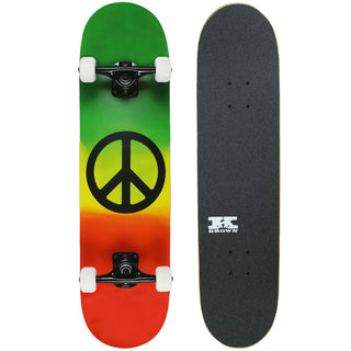 Krown KPC Complete Rasta Peace 7.75"